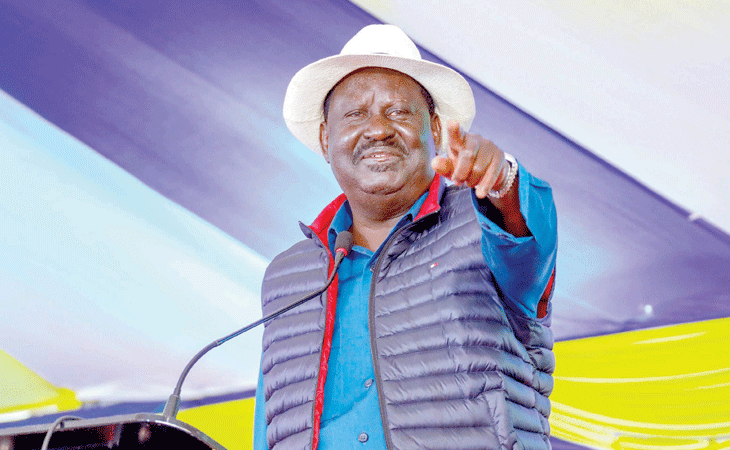 Raila Odinga Officially Declares He’ll Vie for Presidency in 2022