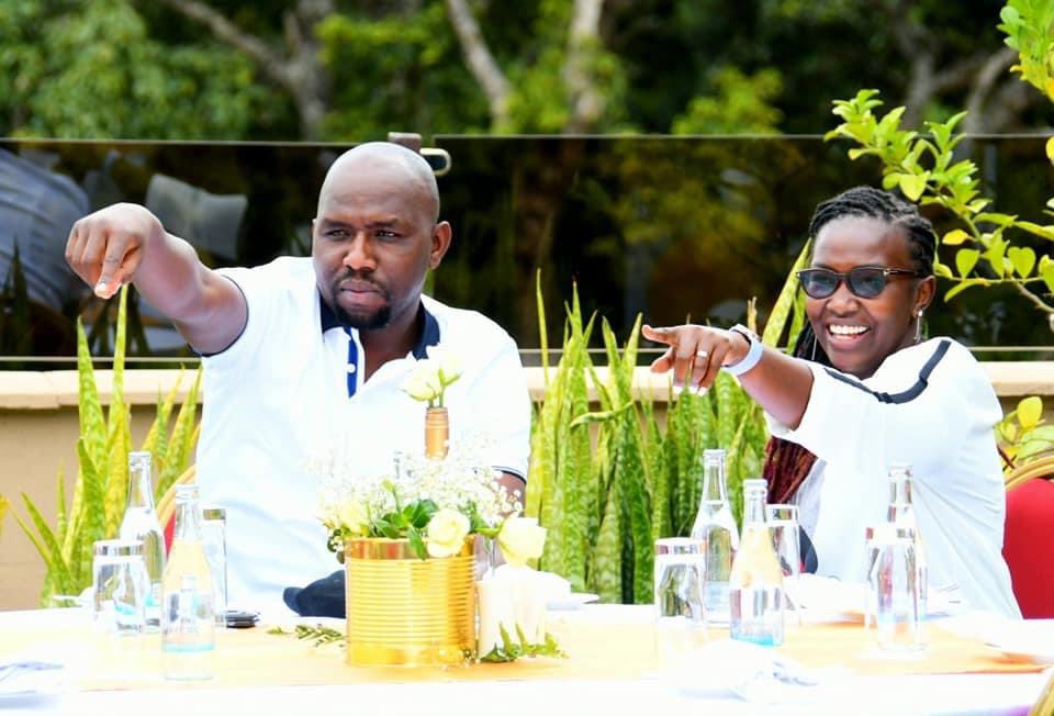 KIPCHUMBA MURKOMEN PAMPERS HIS WIFE GLADYS WITH A NICE BIRTHDAY TRIBUTE.