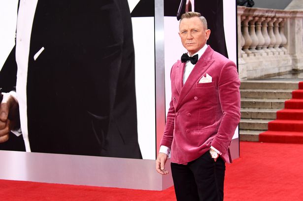 Daniel Craig on the red carpet for the latest instalment of James Bond.