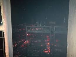 FIRE BURNS DOWN DORMITORY HOUSING  213 STUDENTS AT KIBIRIGWI GIRLS HIGH SCHOOL