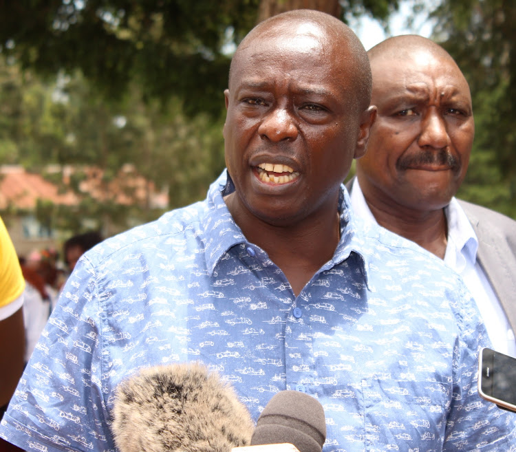 IS HE GOD?- GACHAGUA SLAM’S ATWOLI FOR SAYING DEPUTY RUTO WOUN’T BECOME THE PRESIDENT