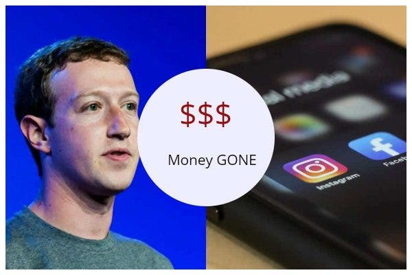 MARK ZUCKERBAG LOSES 600 BILLION HOURS AFTER FACEBOOK, WATSAPP AND INSTAGRAM CRASHED
