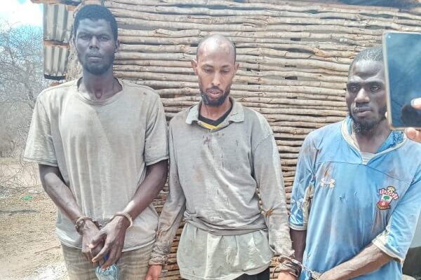 THREE TERROR SUSPECTS WHO ESCAPED FROM KAMITI PRISON ARRESTED
