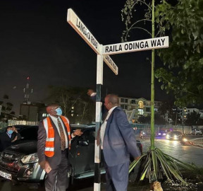 ITS NOW RAILA ODINGA WAY- NO MORE MBAGATHI WAY