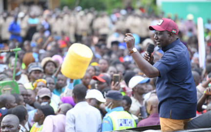 RUTO’S CAMPAIGN TRAIL HEADS TO KITUI COUNTY