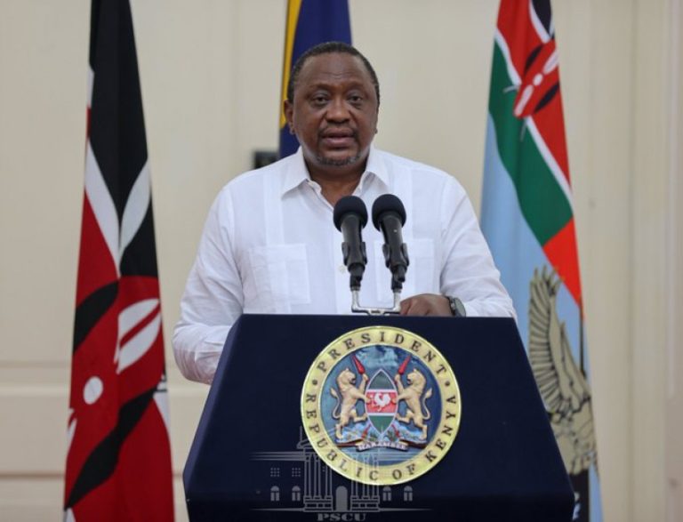 PRSIDENT KENYATTA- CLIMATE CHANGE IS REAL, WE NEED TO METIGATE ITS EFFECTS