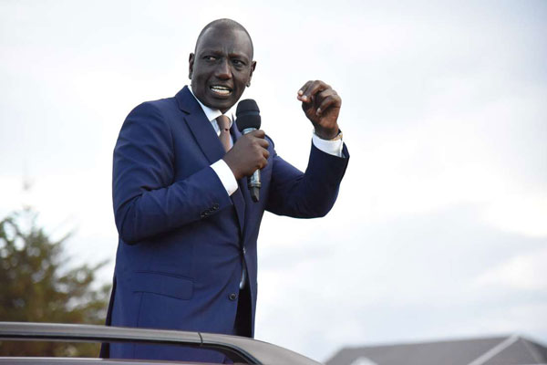 DP RUTO TOURS NANDI, UASIN GISHU AS RAILA ODINGA HEADS TO THE DEVOLUTION CONFERENCE