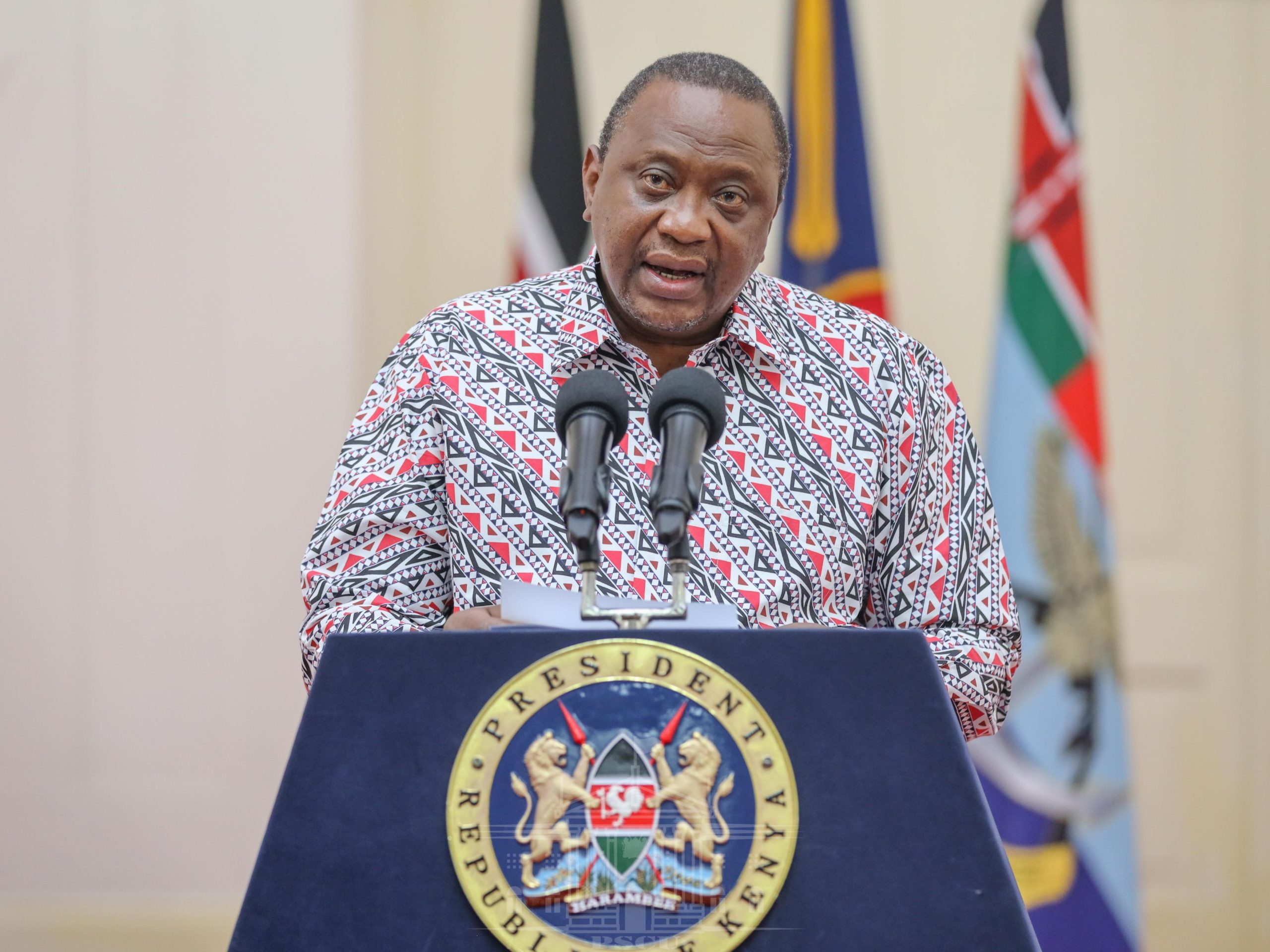 MOURNING EX- PRESIDENT FW DE KLERK- UHURU LEADS KENYA