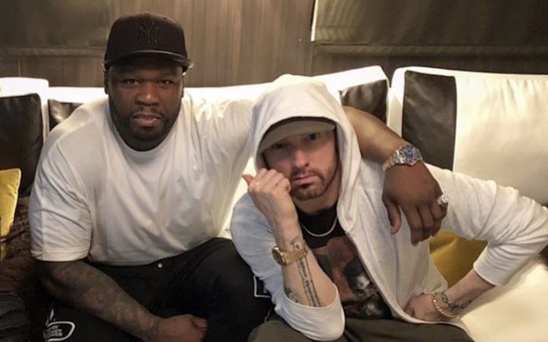 50 Cent Marks 2 Decades Of Friendship With Eminem With Throwback Pic