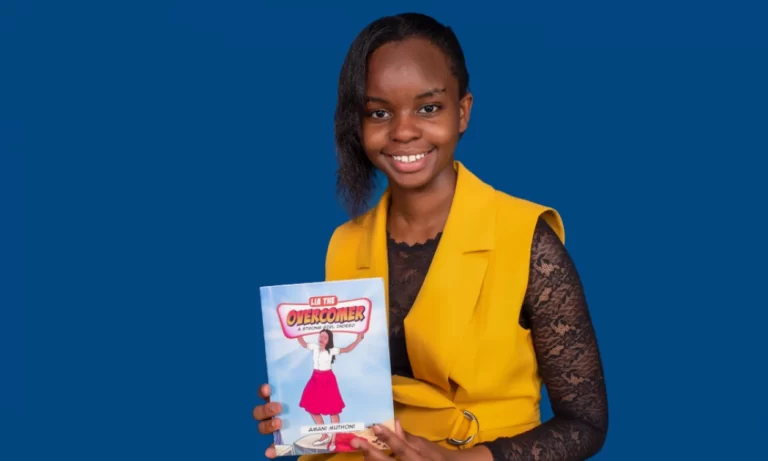 AMANI MUTHONI A 13-YEAR-OLD LAUNCHES HER FIRST CHILDREN’S BOOK