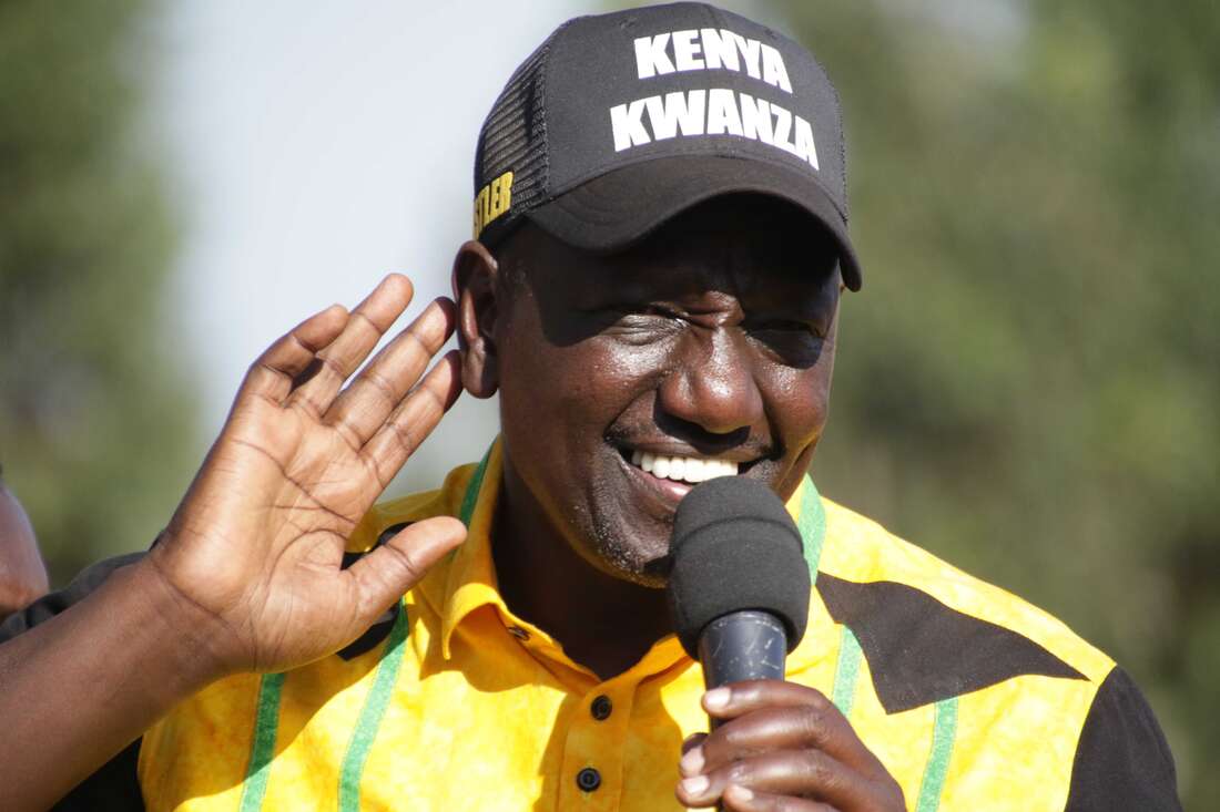 AN ALL WOMEN CREW ASKED TO COVER DP RUTO’S EVENT