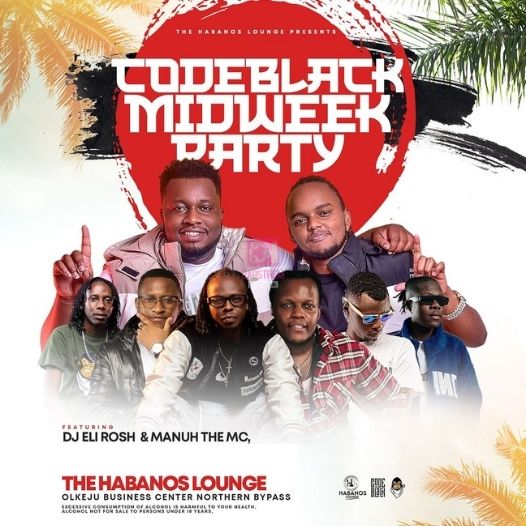 NOVEMBER CLUB BANGERS – ELIROSH THE DJ & MANUH THE MC AT HABANOS LOUNGE LIVE MIXTAPE