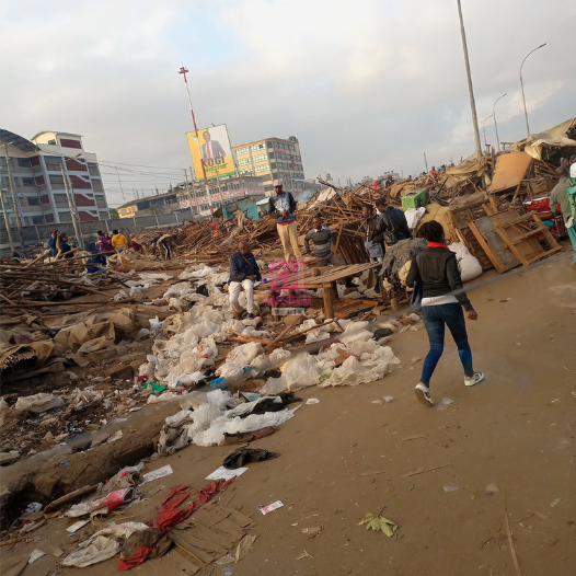 KENHA Demolishes Roadside Structures in Githurai 45