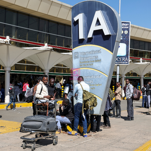 “JKIA Strike Strands Passengers as Kenya Aviation Workers Down Tools”