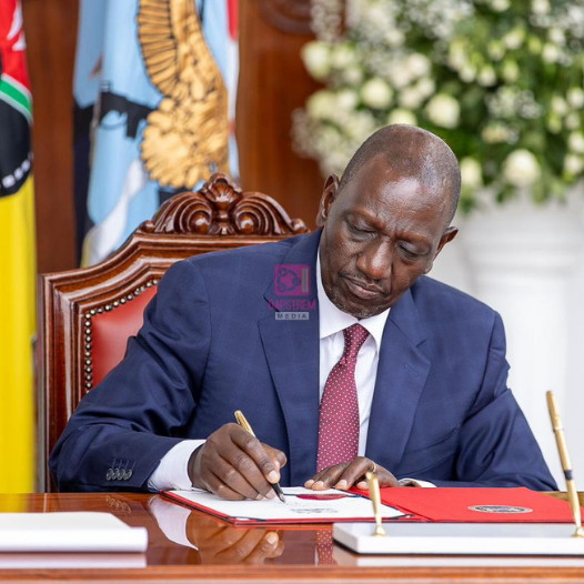 President Ruto Signs Income Tax, SEZ and Technopolis Bills at State House Nairobi