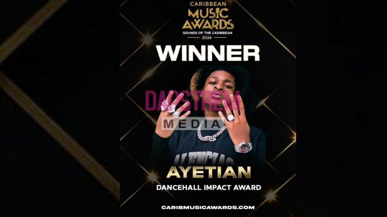 Ayetian Wins Dancehall Best New Artist Award
