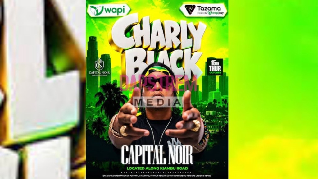 Charly Black Brings Jamaican Dancehall to Kenya