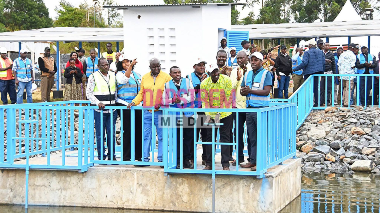 Ruto Commissions Ziwa 2 Dam to Irrigate 500 Acres in Uasin Gishu