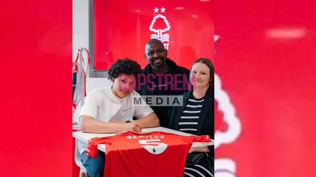 Bartley Signs Exciting Nottingham Forest Deal Until 2029