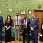 Kalonzo Arrives in London Ahead of Chatham House Keynote Address