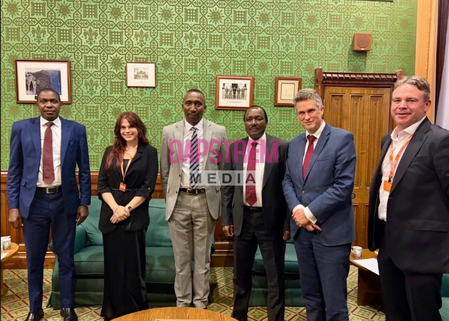 Kalonzo Arrives in London Ahead of Chatham House Keynote Address