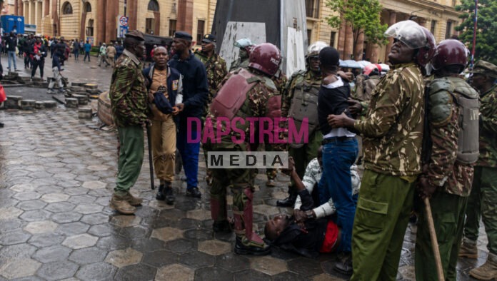 Several Protesters Arrested as Police Clash with Demonstrators Over Rising Fuel Prices in Nairobi